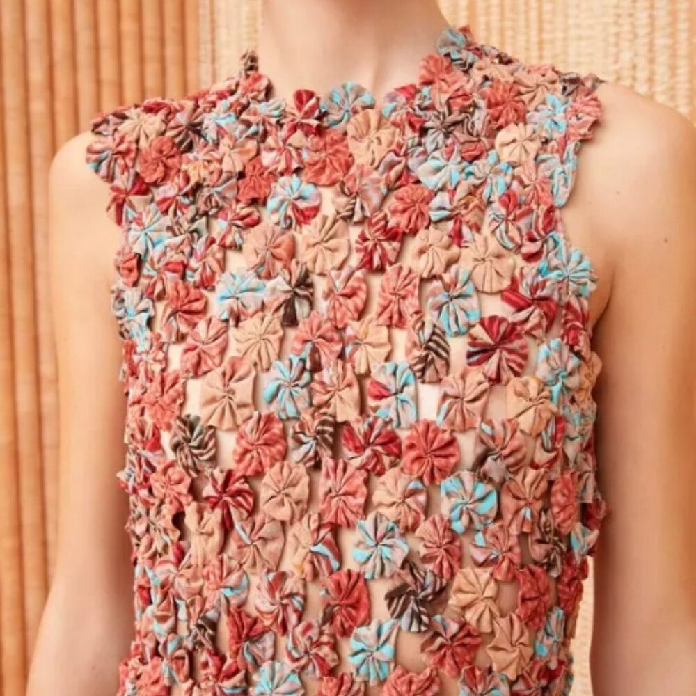 NWOT ULLA JOHNSON Matilda Top in Mariposa M $757 - Picture 2 of 9